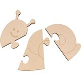 Drevená didaktická hračka ARTEMIO - detské puzzle