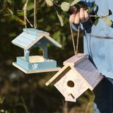 DIY kreatívna sada - vtáčia búdka kŕmidlo 12,5cm