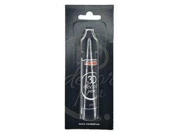 3D dekoračné pero PENTART 30ml - čierne