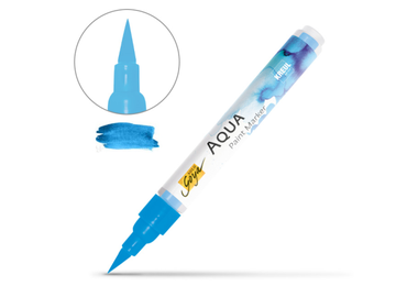 Akvarelové pero so štetcovým hrotom AQUA SOLO GOYA KREUL - kobaltové modré