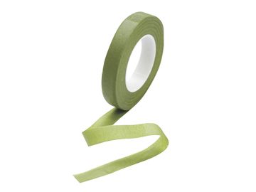 Aranžérska floristická fixačná páska 13mm 27m - zelená
