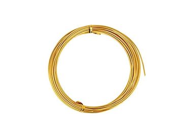 Aranžérsky drôt 1,5mm 5m - zlatý