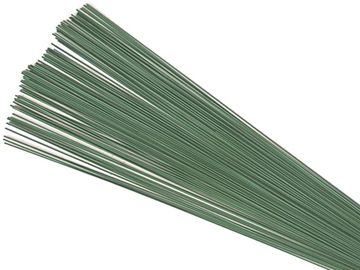 Aranžérsky drôt 28cm 100ks - zelený