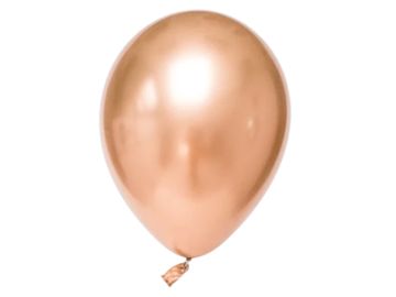Balóny 10ks metalické - svetlé bronzové