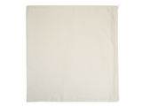 Bavlnená obliečka na vankúš so zipsom 40x40cm - prírodná béžová