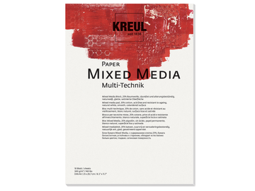 Blok papierov Mix Media KREUL 10ks - 300g