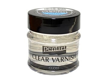 CLEAR VARNISH - priehľadný lak PENTART 50ml - lesklý