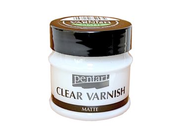 CLEAR VARNISH - priehľadný lak PENTART 50ml - matný