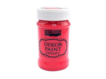 Dekor Paint Chalky - kriedová vintage farba 100ml - červená