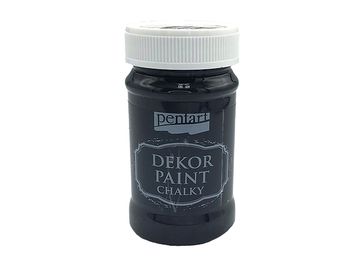 Dekor Paint Chalky - kriedová vintage farba 100ml - ebenová čierna