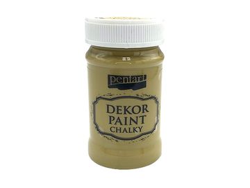 Dekor Paint Chalky - kriedová vintage farba 100ml - horčicovožltá