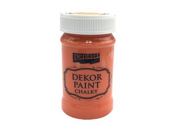 Dekor Paint Chalky - kriedová vintage farba 100ml - oranžová