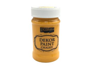Dekor Paint Chalky - kriedová vintage farba 100ml - slnečná žltá