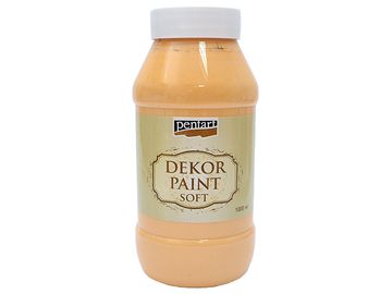 Dekor Paint Soft - kriedová vintage farba 1000ml - mandarínka