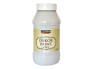 Dekor Paint Soft - kriedová vintage farba 1000ml - prírodná biela