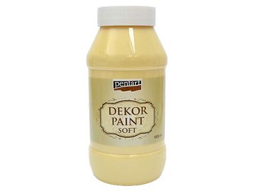 Dekor Paint Soft - kriedová vintage farba 1000ml - žltá