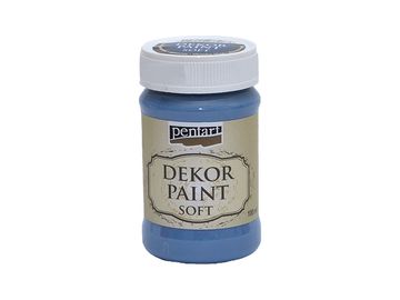 Dekor Paint - kriedová vintage farba 100ml - džínsovo modrá