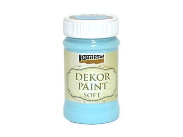 Dekor Paint - kriedová vintage farba 100ml - nebeská modrá