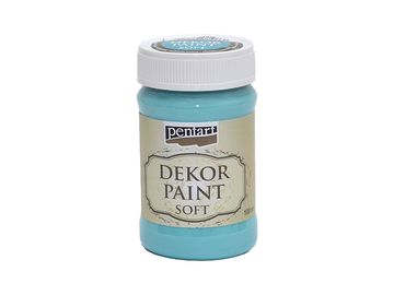 Dekor Paint - kriedová vintage farba 100ml - tyrkysovo modrá
