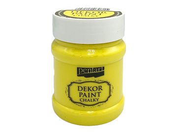 Dekor Paint - kriedová vintage farba 230ml - citrónová žltá