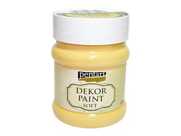 Dekor Paint - kriedová vintage farba 230ml - škrupinkovo žltá