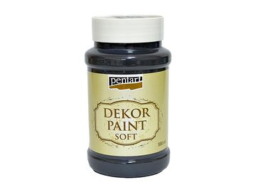 Dekor Paint Soft - kriedová vintage farba 500ml - čierna