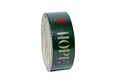 Dekoračná WASHI páska vianočná 10mm 5m - Hope And Joy