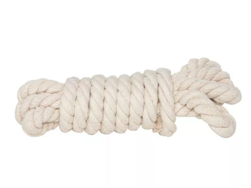 Dekoračné lano 13mm 3m - biele