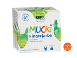 Detské prstové farby KREUL Mucki 4x150ml - základné