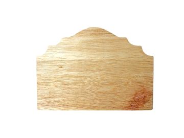 Drevená doštička krojená - tabuľka - 29x21cm