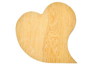 Drevená doštička srdce Tilda - 29x27cm
