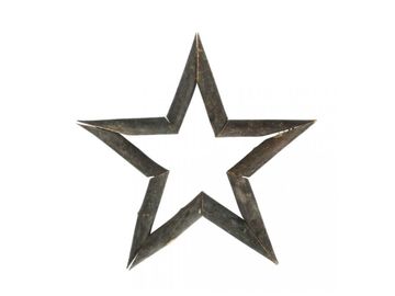 Drevená hviezda z prírodných konárov 30cm