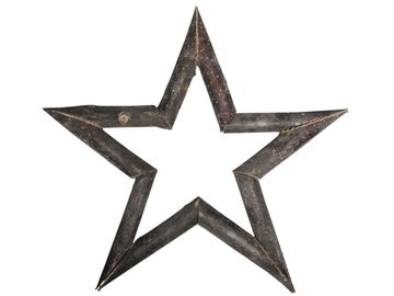 Drevená hviezda z prírodných konárov 40cm