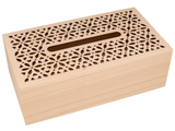 Drevená krabička ARTEMIO box na servítky - folk vzor