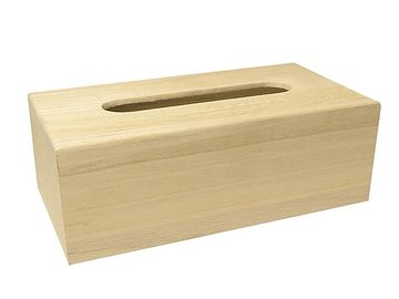 Drevená krabička - kryt na servítkový zásobník bez dna