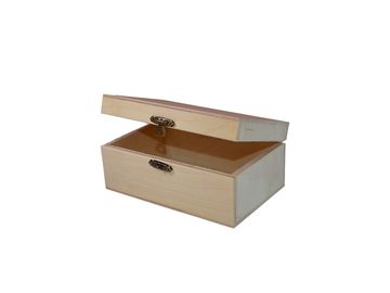 Drevená krabička - truhlička - 15x9,5x6,5 cm