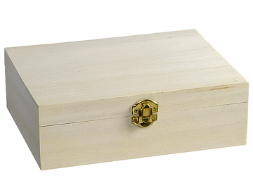 Drevená krabička, truhlička 27,5x16,5cm