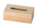 Drevená krabička - zásobník na servítky - 25x13x9 cm