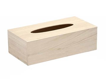 Drevená krabička - zásobník na servítky
