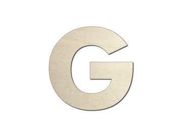 Drevené písmeno - G