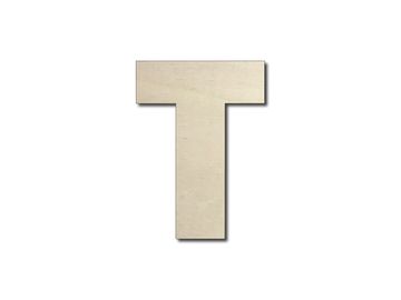 Drevené písmeno - T