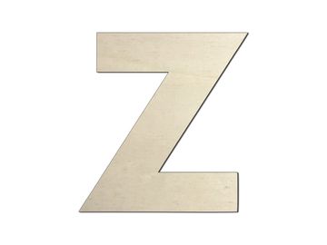 Drevené písmeno - Z