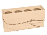 Drevený stojan na perá, ceruzy ARTEMIO Safari - krokodíl