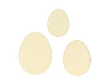 Dýhové výrezy 15ks - vajcia