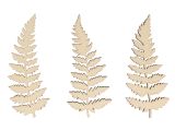 Dýhové výrezy ARTEMIO 10cm 3ks - papradie listy