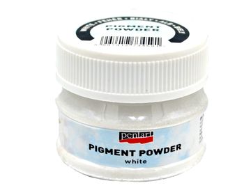 Efektový pigmentový prášok 12g - biely