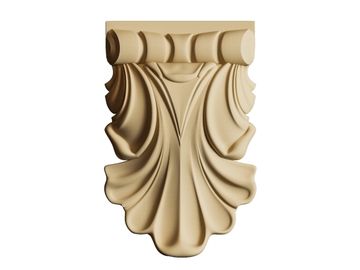 Elastické tvarovateľné drevo - okrajový ornament 10,5cm