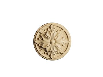 Elastické tvarovateľné drevo - ornament kruh 4cm