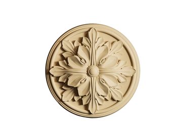 Elastické tvarovateľné drevo - ornament kruh 6cm