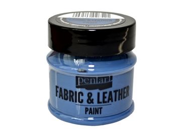 Farba na kožu a textil PENTART 50ml - džínsova modrá